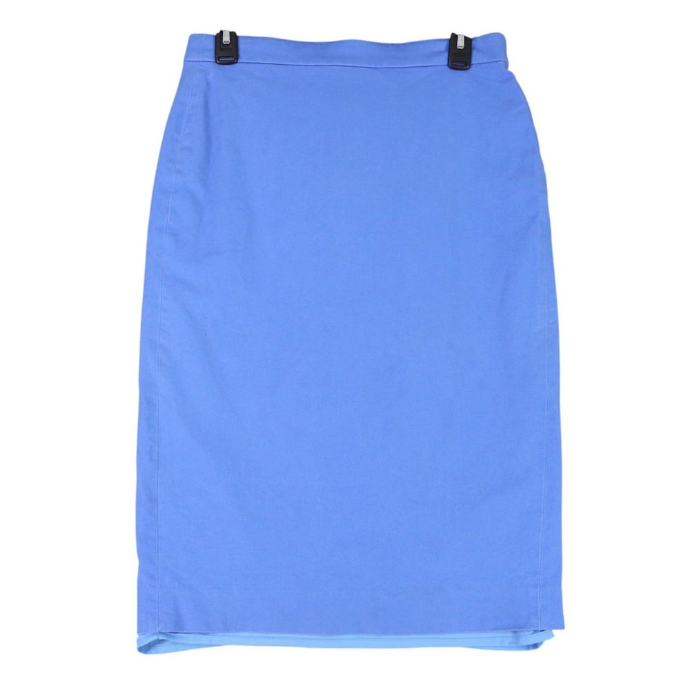 J.Crew‎ No 3 Pencil Skirt Womens 8 Stretch Cotton Blend Professional Workwear